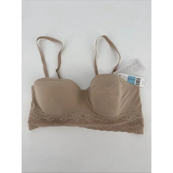 New Natori Size 34C Nude Bliss Perfection Convertible Bra Underwire Padded NWT - Picture 4 of 7